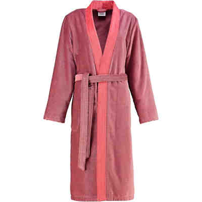 Bademantel Damen Kimono Two-Tone 6431 rot - 27 Bademäntel
