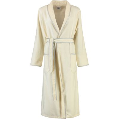 bademantel damen beige