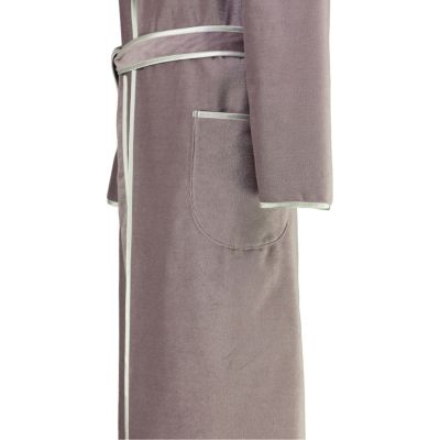 bademantel damen taupe