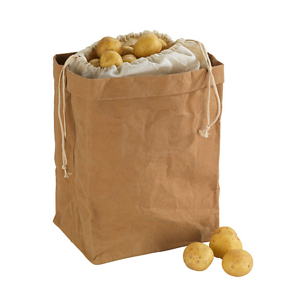 Aufbewahrungstüte Papier groß, braun, WENKO | yomonda