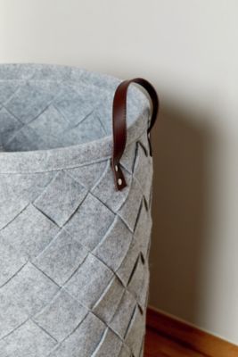 Wäschesammler Trovo Grau, Wäschekorb, 75 l, grau, WENKO | yomonda