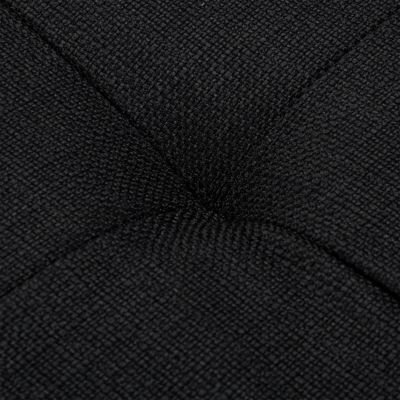 Sitzhocker mit Stauraum, schwarz, relaxdays | yomonda