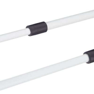 Wäscheständer klappbar ausziehbar, weiß, relaxdays | yomonda