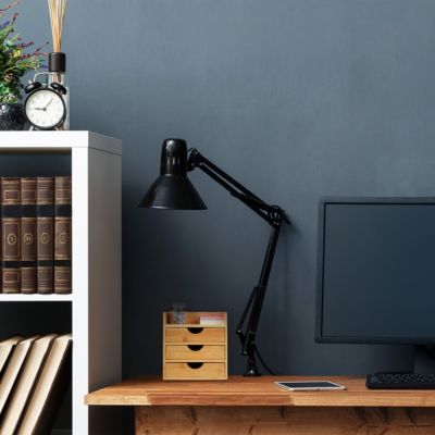 Schreibtisch Organizer mit 3 Schubladen, beige, relaxdays | yomonda