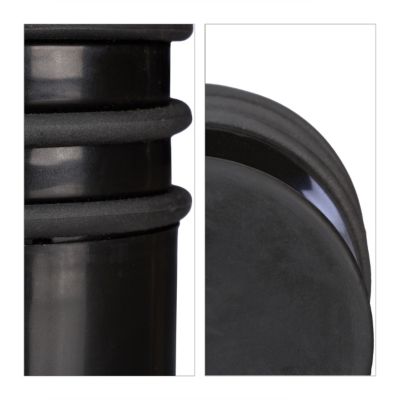 4 x Türstopper Türpuffer Tür Bodentürpuffer Door Stopper schwarz