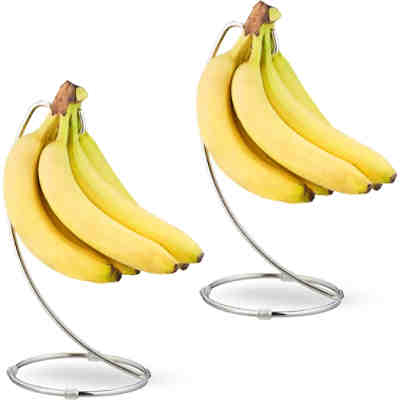 2 x Bananenhalter mit Haken