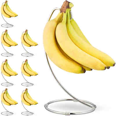 8 x Bananenhalter mit Haken