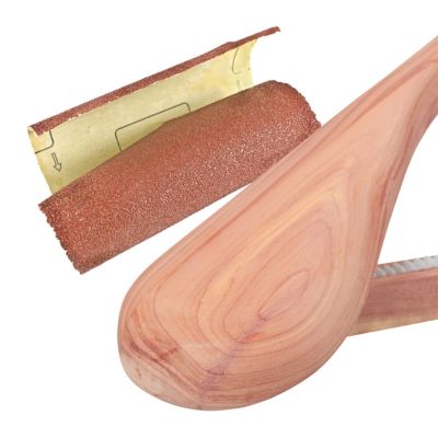 10 x Anzugbügel Zedernholz Kleiderbügel Garderobenbügel Holz Bügel Set