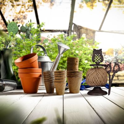 Schnurhalter Eule Gusseisen 2