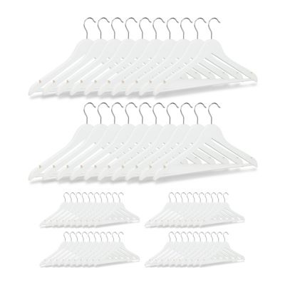 80 Kleiderbügel blau Schrank Bügel Garderobenbügel Kleiderhaken Wäschebügel NEU