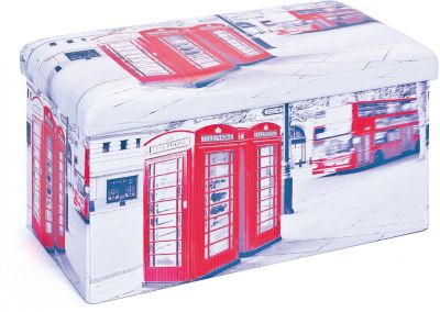 Drehbarer Make Up Organizer Bambus, beige, relaxdays | yomonda