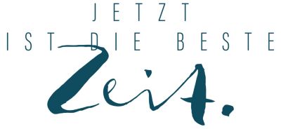 Wandtattoo Jetzt ist die beste Zeit, türkis, dekodino yomonda