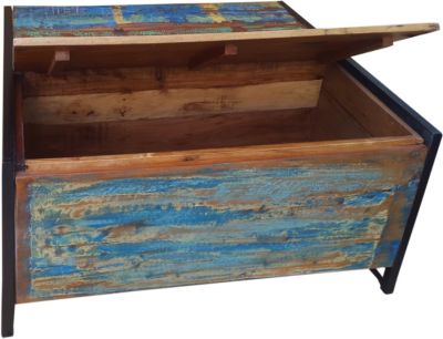 Couchtisch mit Schubladen und Klappe, 90x90x47cm, braun, SIT | yomonda