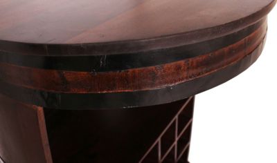 Barschrank "Faß", 67x67x90cm, braun, SIT | yomonda