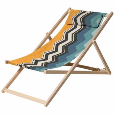 Strandstuhl Chris gelb Liegestuhl, gelb, | yomonda