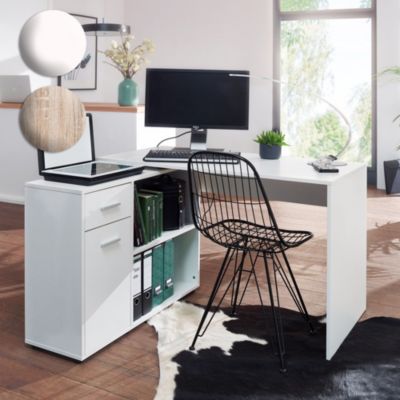 Schreibtisch Computertisch Bürotisch Arbeitstisch Home Office 120 x 60 cm Regal 