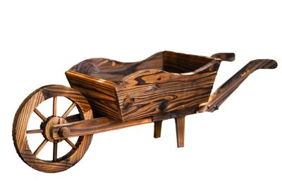 Dekoschubkarre Sommerset, braun, HTI-Line | yomonda