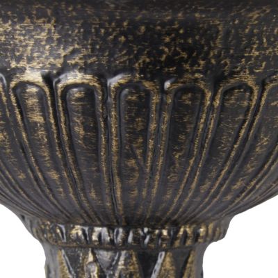 Wandbrunnen antik, schwarz, relaxdays | yomonda