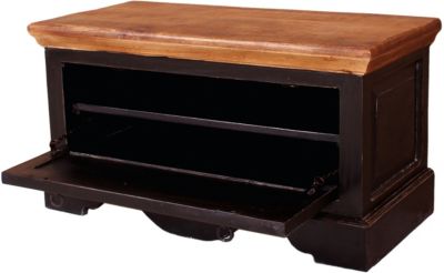 Schuhschrank mit Klappfach, 85x40x45cm, braun, SIT | yomonda