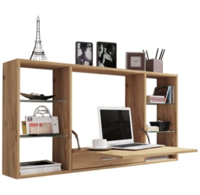 Wandschreibtisch Wandtisch Schreibtisch Wandregal Bürotisch Teala