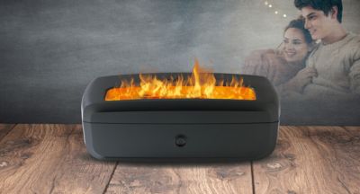 Deko-Kamin mit Befeuchtungsfunktion, 180W, schwarz, MAXXMEE | yomonda