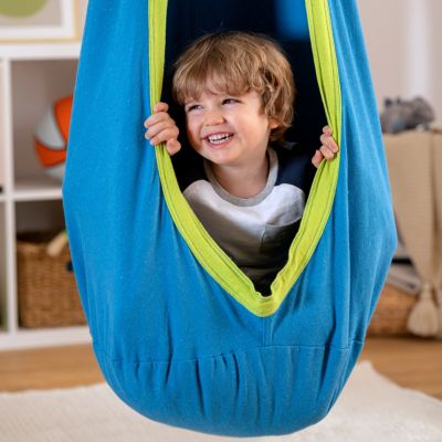 Hängehöhle mit herausnehmbarem Kissen, blau, blau, myToys | yomonda