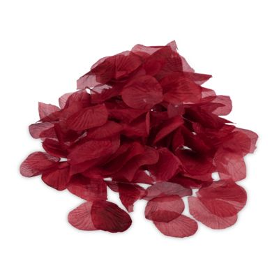 500 X Rosenblatter Bordeaux Rosenbluten Kunstlich Blutenblatter Streudeko Rot Relaxdays Yomonda