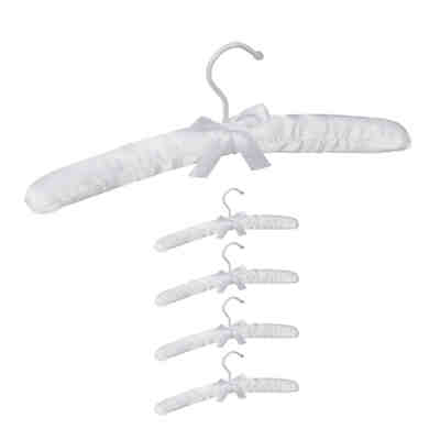 Blusenbügel Kleiderbügel Satin gepolsterte Jackenbügel Clothes Hanger 38 cm