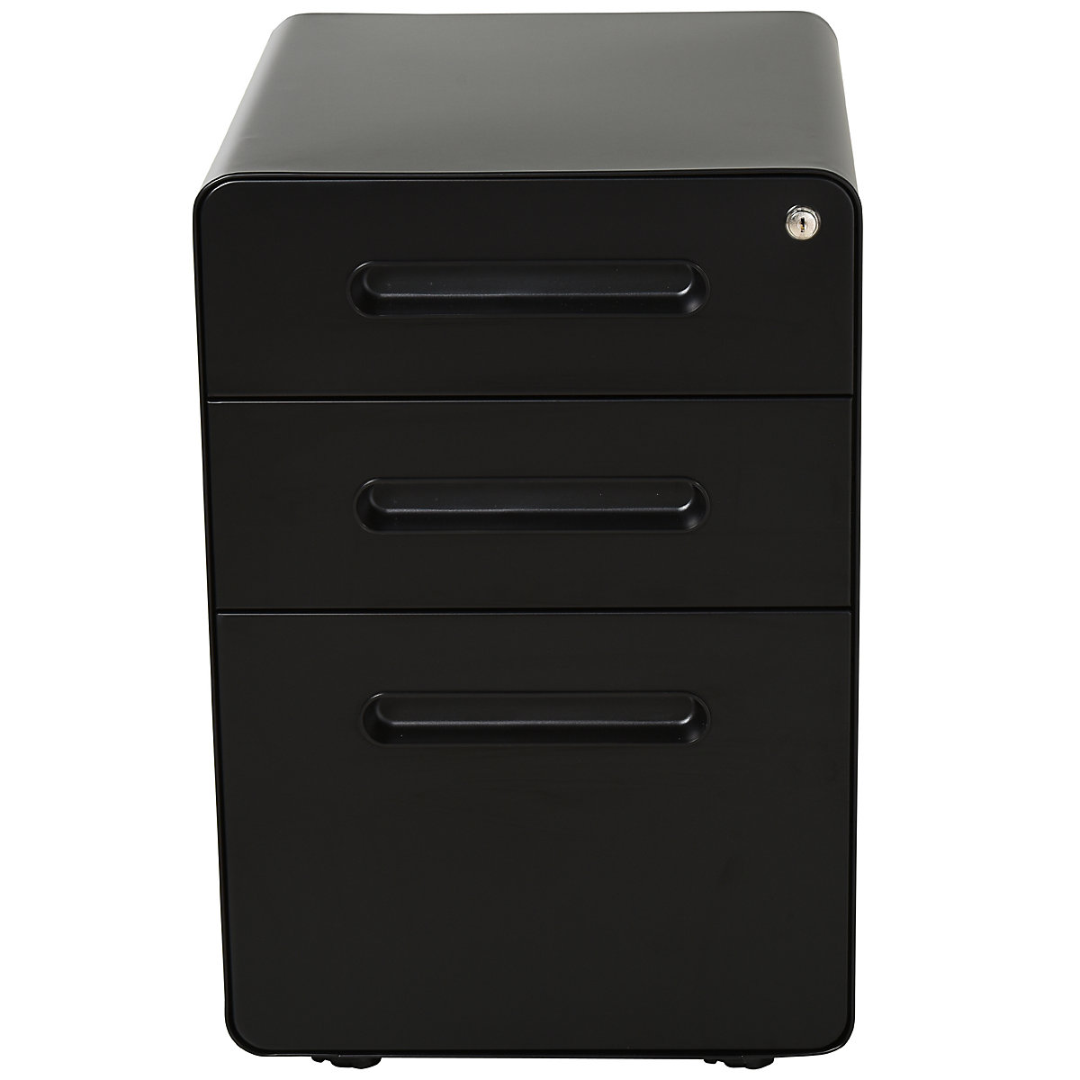 Aktenschrank mit Rollen, braun, HOMCOM | yomonda