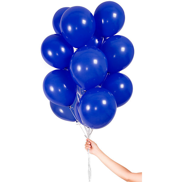 Luftballons Dunkelblau 23 cm, 30 Stück