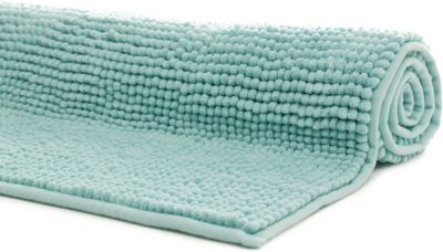 Badteppich "Chenille", 60 x 100 cm, grün, Gözze | yomonda