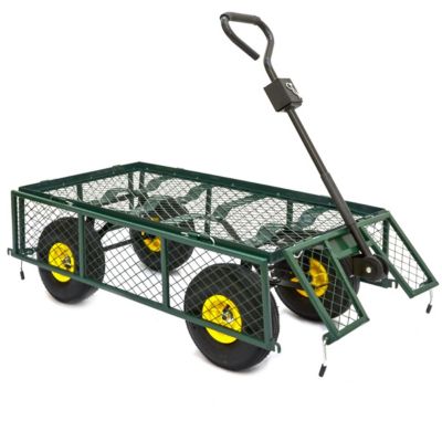 300kg Bollerwagen 96x52x57cm Gartenwagen Handwagen Garten