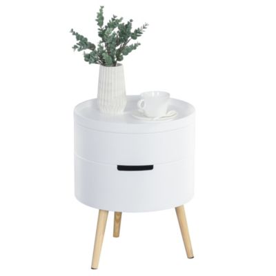 Beistelltisch mit Stauraum, braun, HOMCOM | yomonda