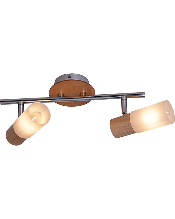 Näve „2-flammige Wand- und Deckenleuchte „“Todtnau“““ beige/silber | 04003222871706 Näve „2-flammige Wand- und Deckenleuchte „“Todtnau“““ beige/silber | 04003222871706