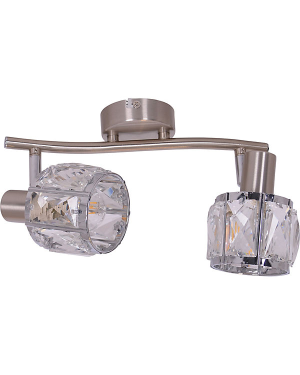 Näve „2-flammige Wand- und Deckenleuchte „“Josefa“““ silber | 04003222877814 Näve „2-flammige Wand- und Deckenleuchte „“Josefa“““ silber | 04003222877814
