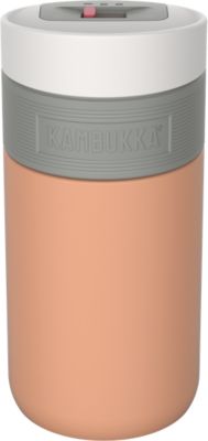 Image of KAMBUKKA® Edelstahl-Isolierbecher ETNA 3 in 1 Snapclean® Cantaloupe 300 ml creme