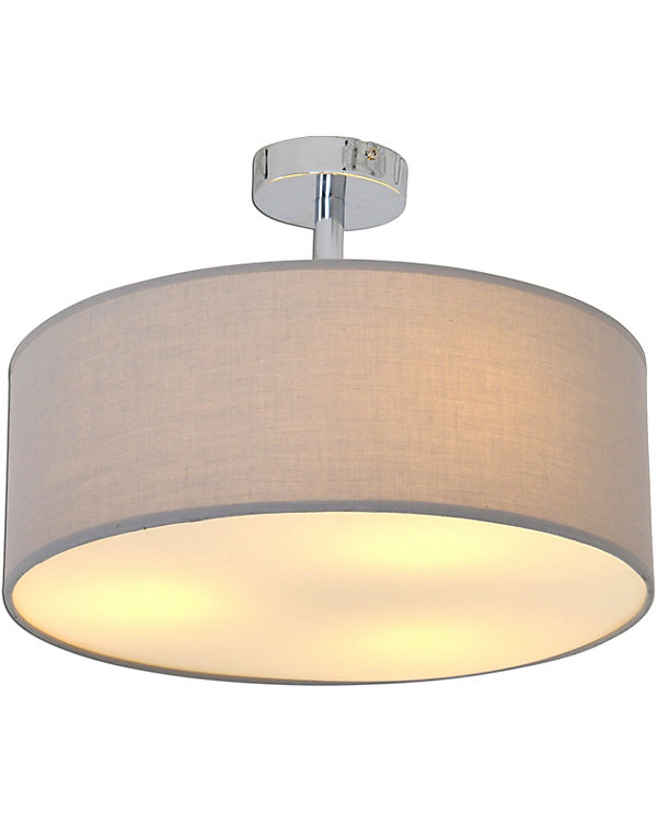 Näve „3-flammige Deckenleuchte „“New York““, Ø40cm“ grau | 04003222837597 Näve „3-flammige Deckenleuchte „“New York““, Ø40cm“ grau | 04003222837597