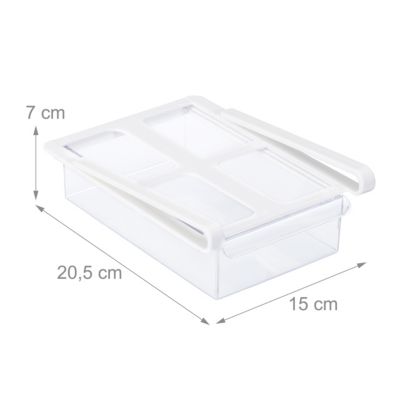 4 x Kühlschrank Organizer Kühlschrankfach Kühlschrankbox