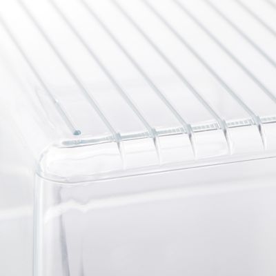 4 x Küchen Organizer, Aufbewahrungsbox transparent