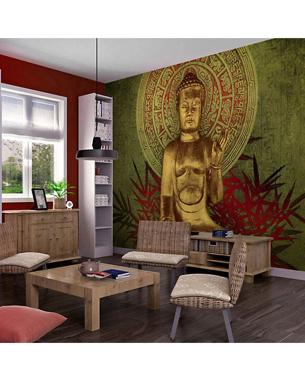 artgeist Fototapete Goldener Buddha mehrfarbig Gr. 400 x 309 | 05902157179675 artgeist Fototapete Goldener Buddha mehrfarbig Gr. 400 x 309 | 05902157179675