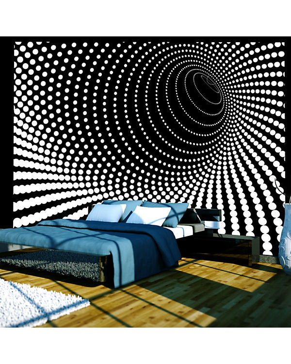 artgeist Fototapete Abstract background 3D schwarz/weiß Gr. 400 x 309 | 05902157129854 artgeist Fototapete Abstract background 3D schwarz/weiß Gr. 400 x 309 | 05902157129854