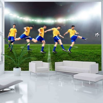 artgeist Fototapete Great footballer mehrfarbig Gr. 400 x 280 | 05902157195309