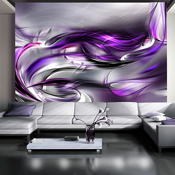 Fototapete Purple swirls