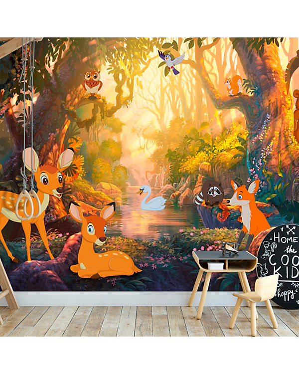 artgeist Fototapete Animals in the Forest mehrfarbig Gr. 400 x 280 | 05902157115154 artgeist Fototapete Animals in the Forest mehrfarbig Gr. 400 x 280 | 05902157115154