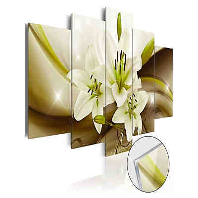 Acrylglasbild Modern Lily [Glass]