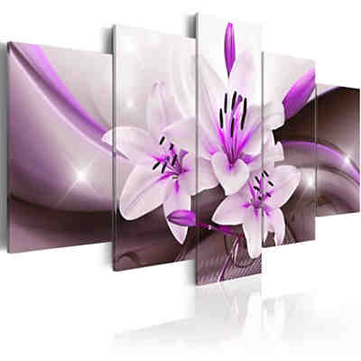 Wandbild Violet Desert Lily