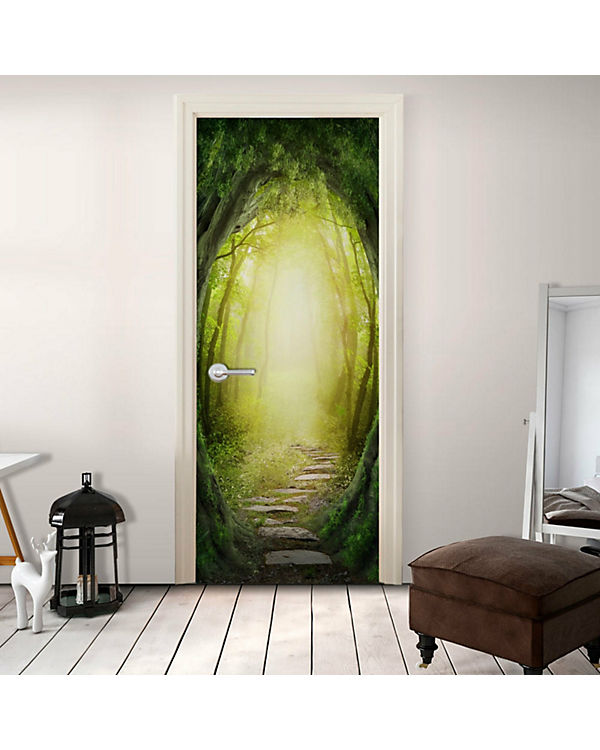 artgeist Türtapete The Forest of Fantasy grün/gelb Gr. 90 x 210 | 05902157052053 artgeist Türtapete The Forest of Fantasy grün/gelb Gr. 90 x 210 | 05902157052053