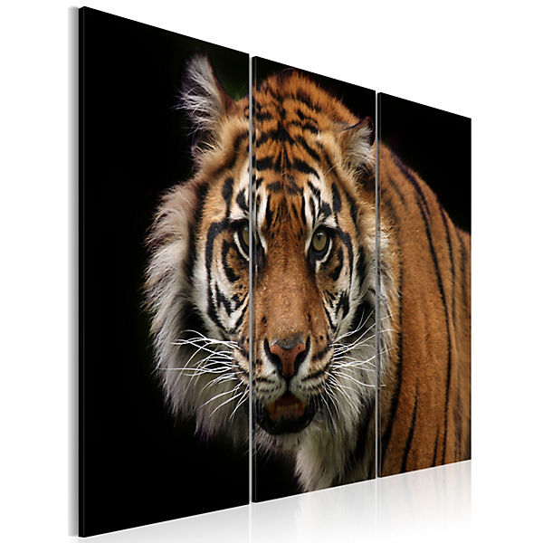 Wandbild Wilder Tiger