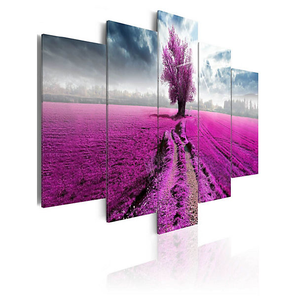 Wandbild Purple Land