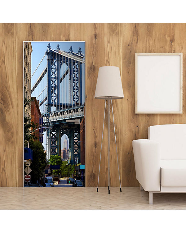 artgeist Türtapete New York: Bridge mehrfarbig Gr. 90 x 210 | 05902157052732 artgeist Türtapete New York: Bridge mehrfarbig Gr. 90 x 210 | 05902157052732